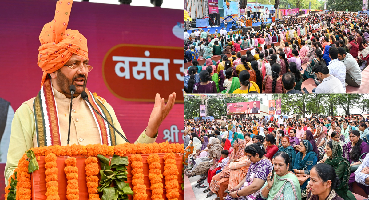 वसंत उत्सव हमारी संस्कृति, प्रकृति, प्रेम व सामाजिक समरसता का जीवंत उत्सव : CM Nayab Saini