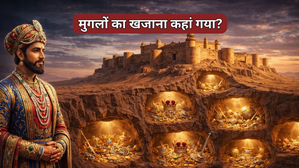 Mughal treasure gold history mystery India