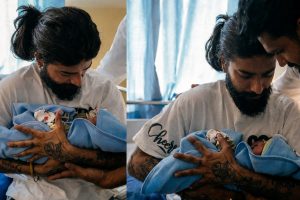 Anurag Dobhal becomes father emotional moment with baby