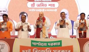 अमित शाह ने TMC के खिलाफ चार्जशीट जारी की, वोटरों से बोले- बंगाल से TMC हटाओ