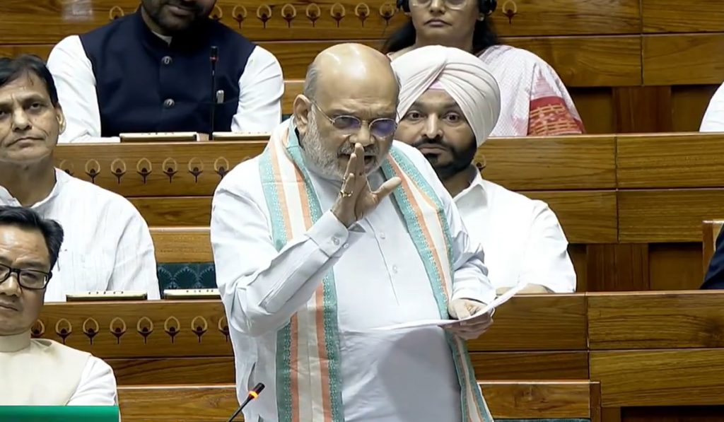 Naxalism in Bastar is virtually eradicated Amit Shah stated in Lok Sabha