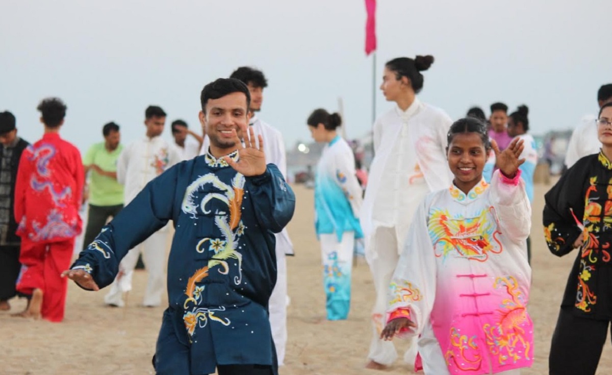 चेन्नई में अंतर्राष्ट्रीय थाईचीछ्वान दिवस समारोह का आयोजन