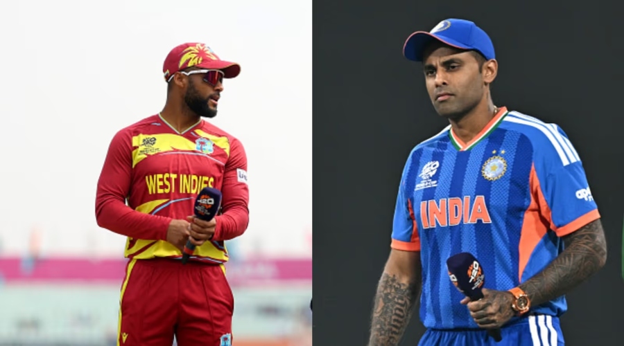 Ind vs WI: बारिश की वजह से रद्द हुआ मैच, तो सेमीफाइनल में कौन पहुंचेगा? यहां देखें पूरे समीकरण
