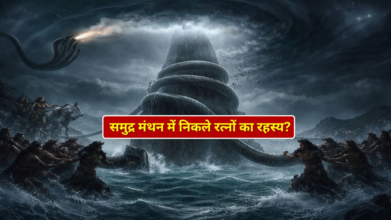समुद्र मंथन से निकले 14 रत्नों का रहस्य: जानकर हो जाएंगे हैरान…