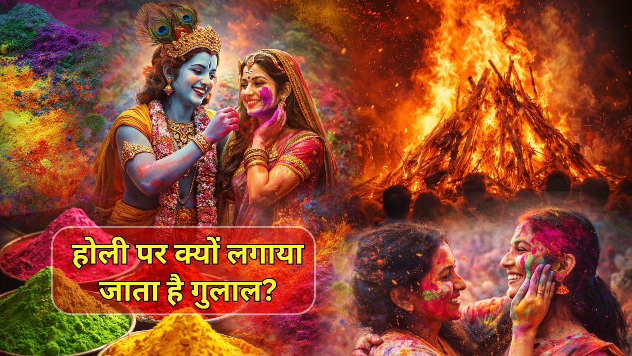 होली पर क्यों लगाया जाता है गुलाल? इसके पीछे पौराणिक कारण