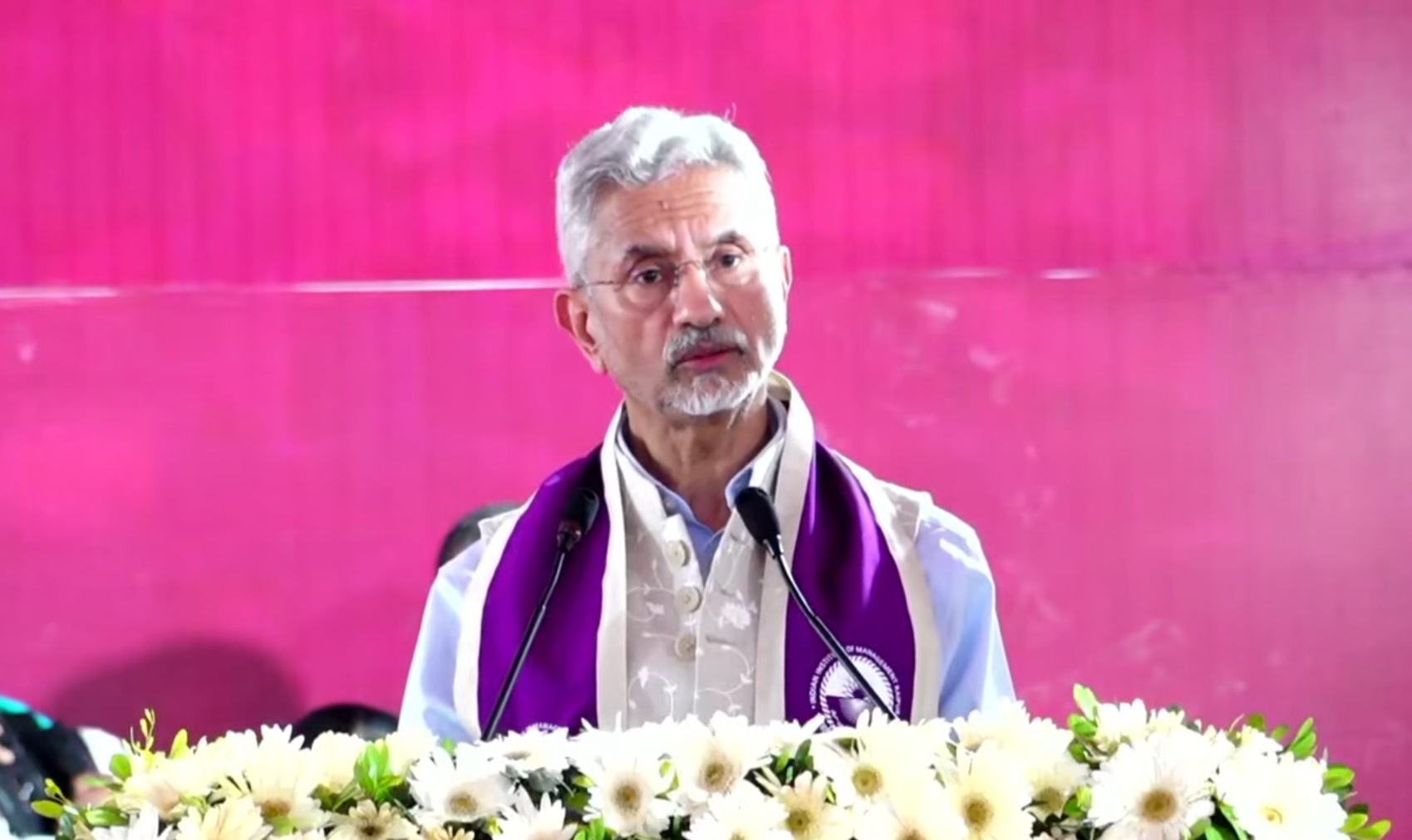 S. Jaishankar का बयान, वैश्विक चुनौतियों के बीच भारत की स्थिति मजबूत