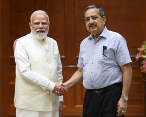 नवनियुक्त नीति आयोग उपाध्यक्ष अशोक लाहिड़ी ने पीएम मोदी से की अहम बैठक