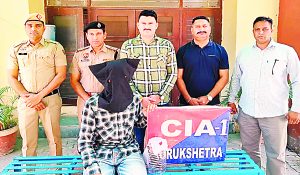 लाडवा फायरिंग व मारपीट मामले में एक और आरोपी गिरफ्तार, देसी कट्टा बरामद
