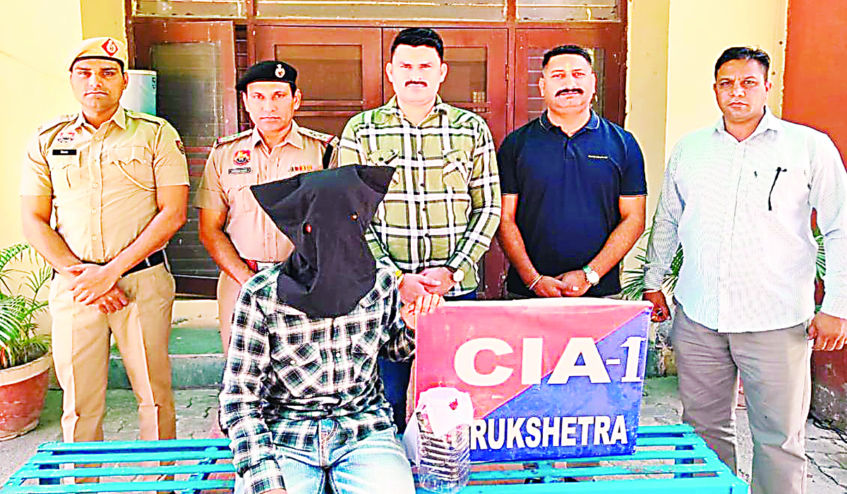 लाडवा फायरिंग व मारपीट मामले में एक और आरोपी गिरफ्तार, देसी कट्टा बरामद
