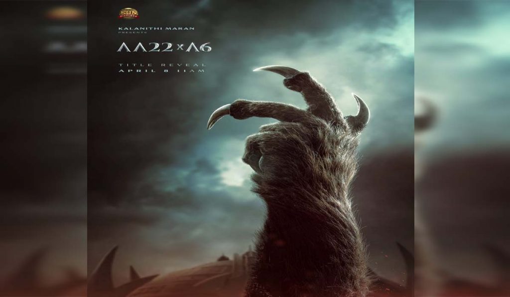 Allu Arjun AA22xA6 poster