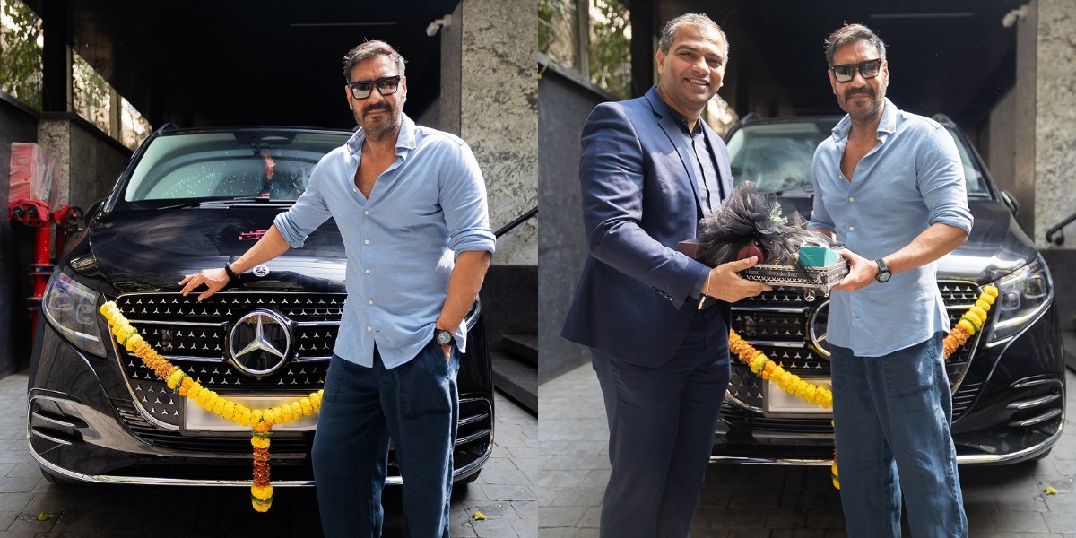 अजय देवगन ने खरीदी नई Mercedes-Benz V-Class, कीमत सहित जानें गाड़ी की खासियत