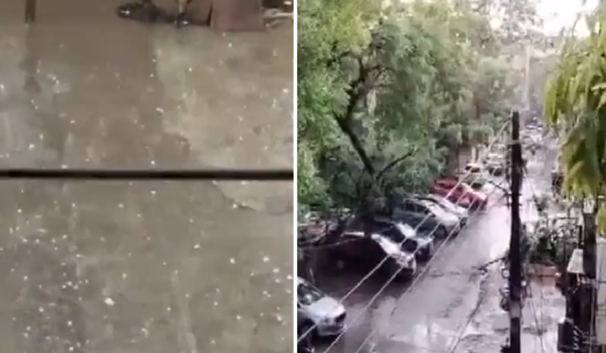 दिल्ली-NCR में बदला मौसम: तेज हवाओं के साथ हुई बारिश, सीलमपुर-यमुना विहार में गिरे ओले