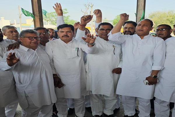 Haryana News :  इनेलो का हल्ला बोल, बोले गेहूं खरीद व्यवस्था किसान विरोधी