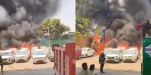 Mumbai fire
