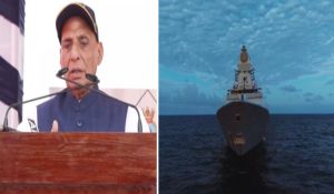 ‘नौसेना में शामिल हुआ INS तारागिरी’, राजनाथ सिंह बोले- भारत की बढ़ती सामुद्रिक शक्ति का प्रतीक