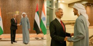 UAE के उप-प्रधानमंत्री से मिले विदेश मंत्री एस. जयशंकर, मित्र देशों के साथ रिश्ते मजबूत करना उद्देश्य