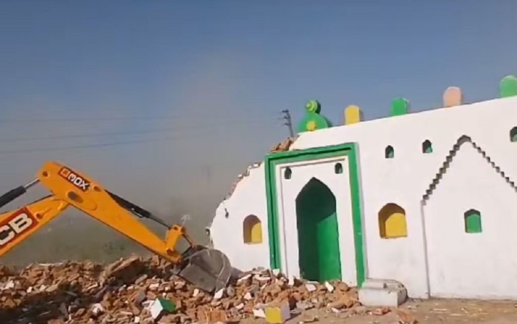 Sambhal Bulldozer Action