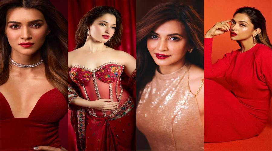 Red Lip Trend में छाईं बी-टाउन दिवाज़, हर लुक बना खास