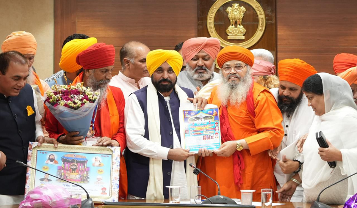 CM भगवंत मान ने किया बड़ा ऐलान: श्री गुरु रविदास जी के 650वें प्रकाश पर्व पर भव्य होगा आयोजन