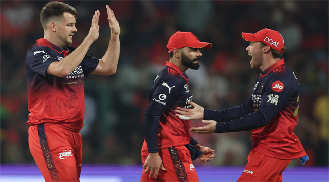 IPL, RCB vs CSK: आरसीबी ने चेन्नई सुपर किंग्स को 43 रनों से हराया, टिम डेविड के बाद भुवनेश्वर भी चमके