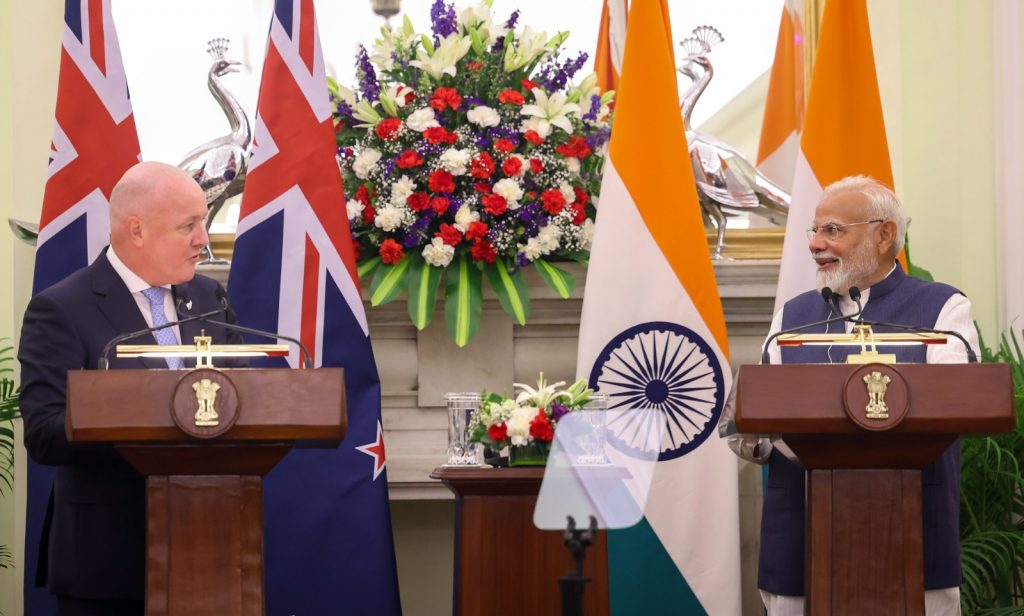 India NZ FTA Modi Leadership