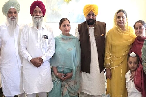 Haryana : तीन साल बाद ससुराल पहुंचे भगवंत मान