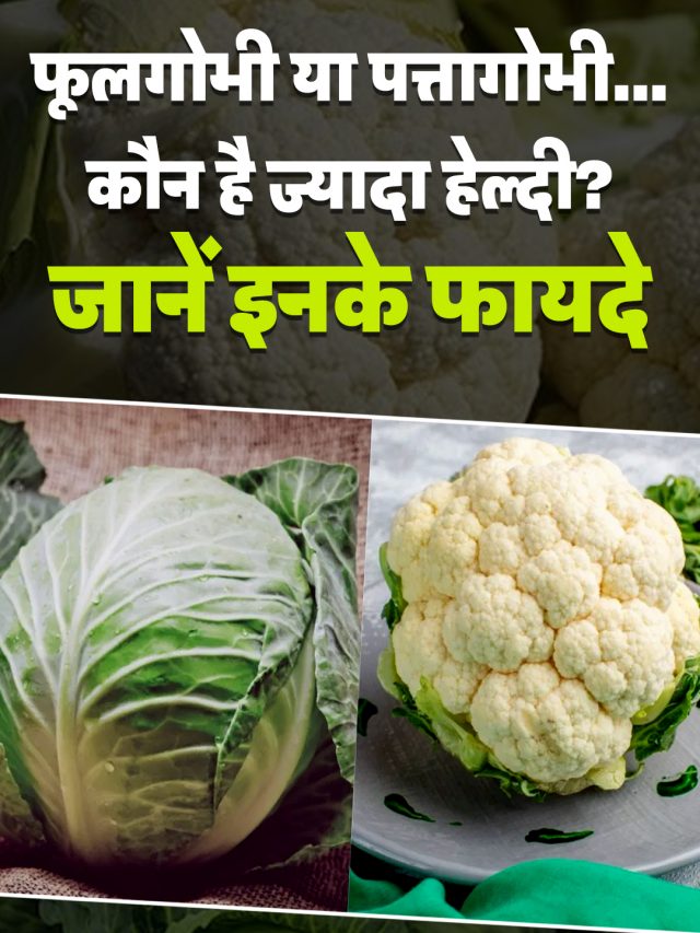 फूलगोभी या पत्तागोभी…कौन है ज्यादा हेल्दी? जानें इनके फायदे