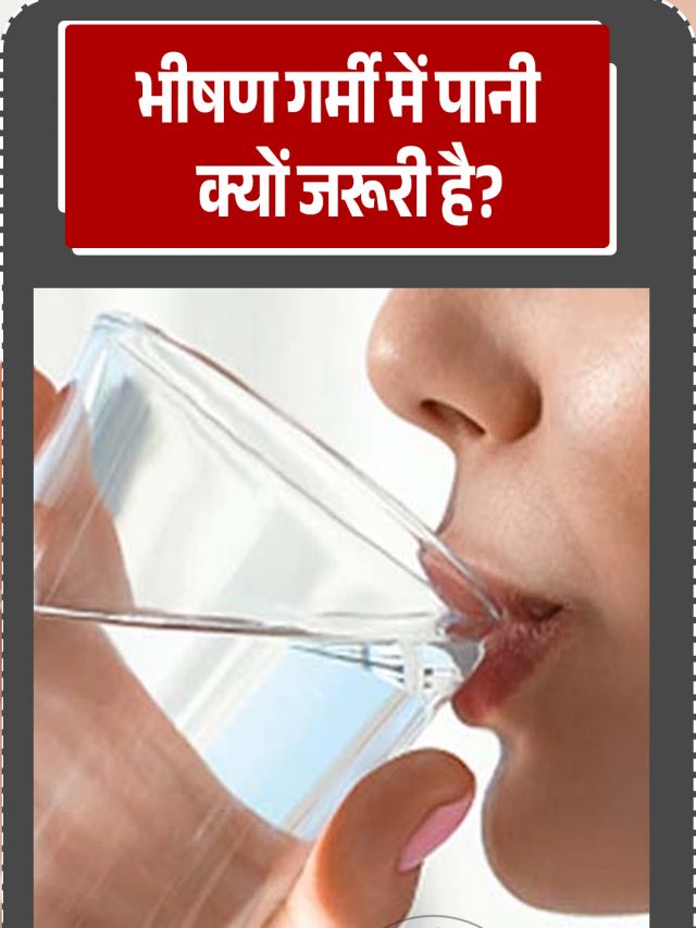 भीषण गर्मी में पानी क्यों जरूरी है? दिन भर में कितनी मात्रा में पिएं पानी