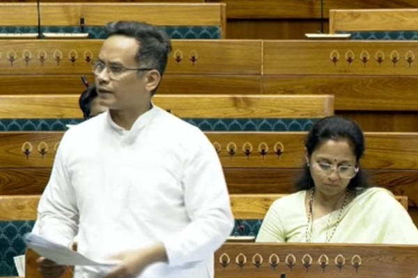 ‘सरकार की नजर परिसीमन पर, महिला आरक्षण सिर्फ बहाना’, लोकसभा में बोले गौरव गोगोई