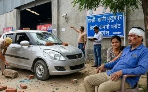 Haryana : बैटरी कंपनी के प्लांट हेड पर नकाबपोशों का जानलेवा हमला