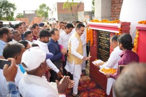Haryana News : अब घरौंडा के हर गांव में बनेगी लाइब्रेरी