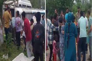 Himachal: नैना देवी से लौट रहे श्रद्धालुओं की गाड़ी हादसे का शिकार, यात्रियों में मची चीख-पुकार