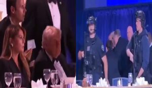 बाल-बाल बचे Donald Trump! डिनर करते समय हिल्टन होटल में फायरिंग, मचा हड़कंप, देखें वीडियो