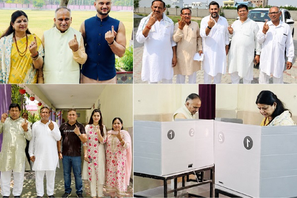 Haryana News :  सोनीपत के राई के वार्ड 8 में सर्वाधिक मतदान