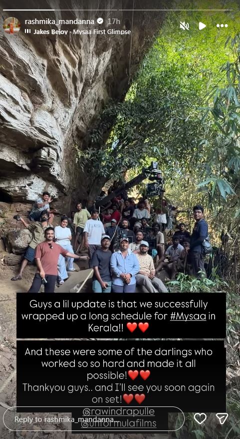 'Maysa' shooting wraps up in Kerala