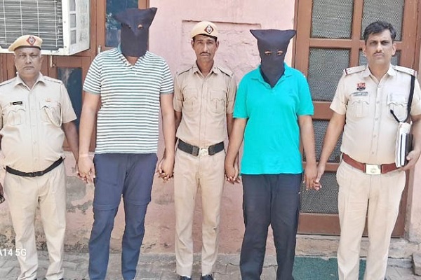 Haryana News : गैंग का नाम लेकर एक करोड़ रंगदारी मांगने वाले गिरफ्तार