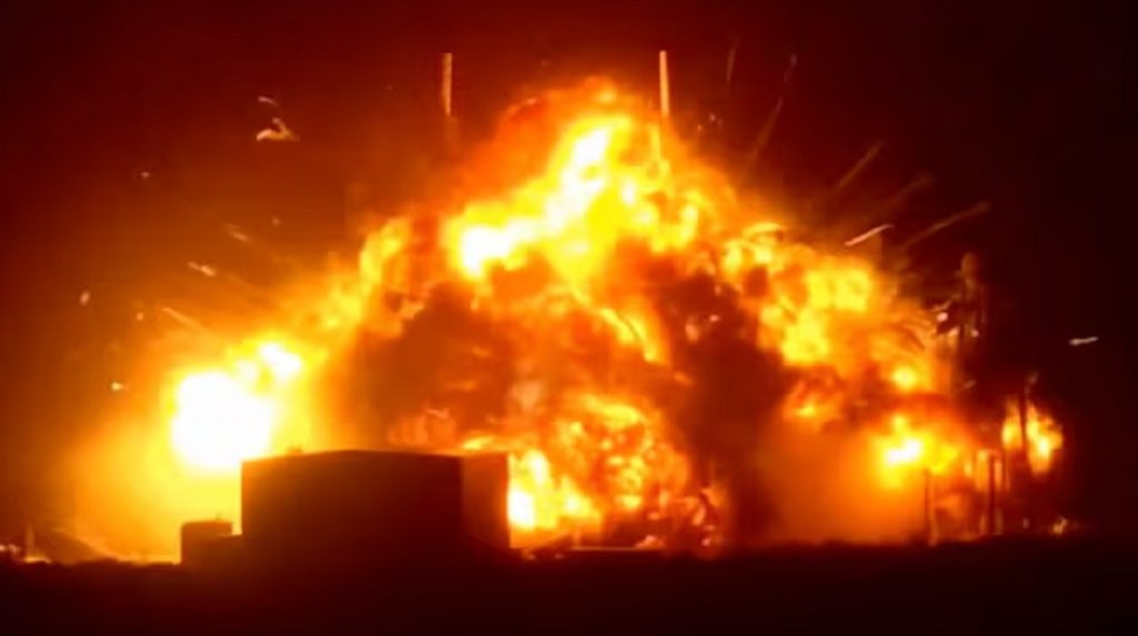 Blue Origin Rocket Explodes