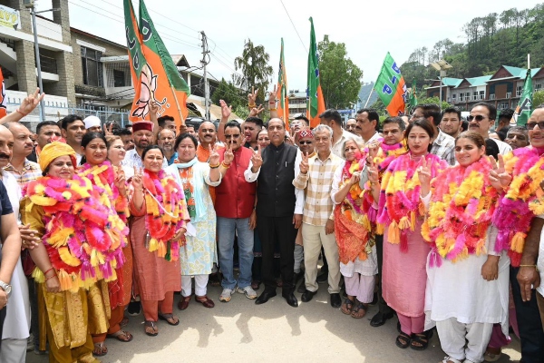 Himachal Nikay Chunav Result: मंडी नगर निगम चुनाव में भाजपा की ऐतिहासिक जीत, 14 में से 12 सीटों पर लहराया परचम