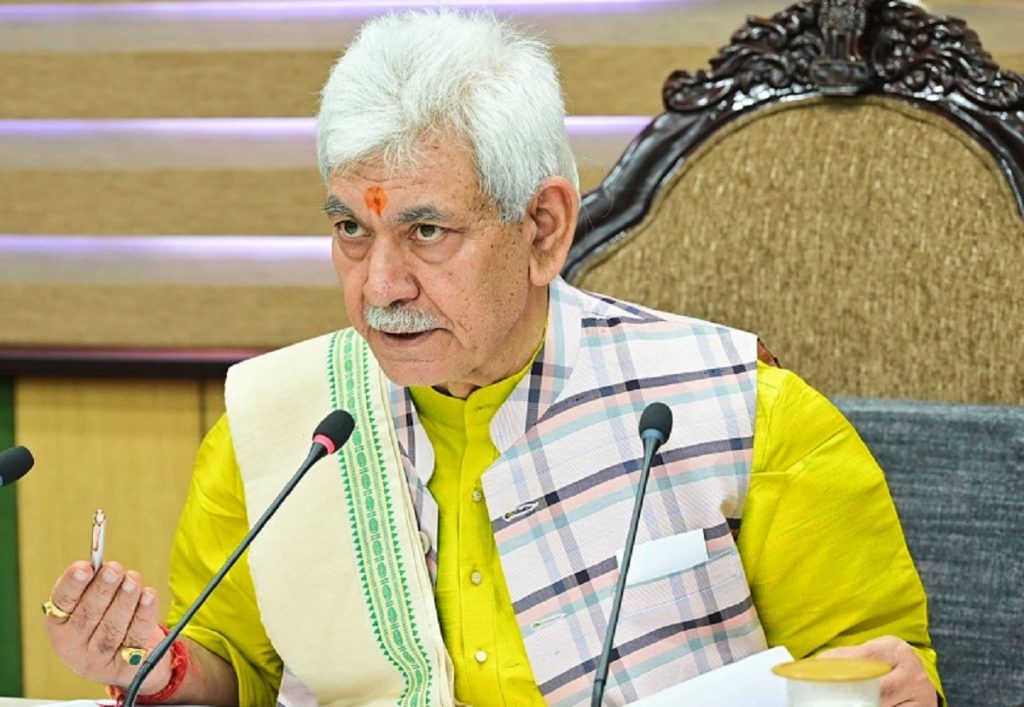 LG Manoj Sinha