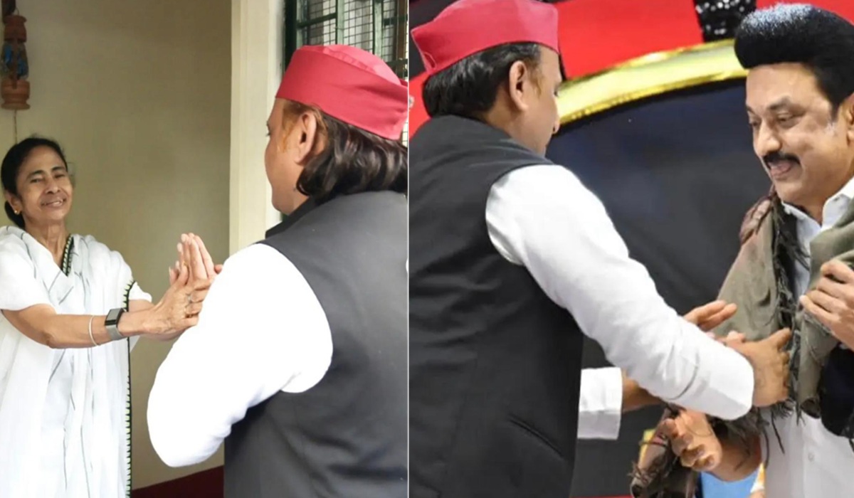 ममता बनर्जी और स्टालिन से मिले अखिलेश यादव, बोले- हम वो नहीं जो मुश्किलों में साथ छोड़ दें