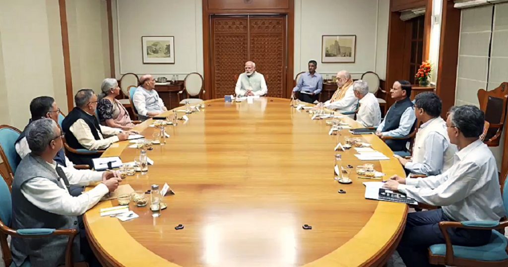PM Modi Cabinet Meeting