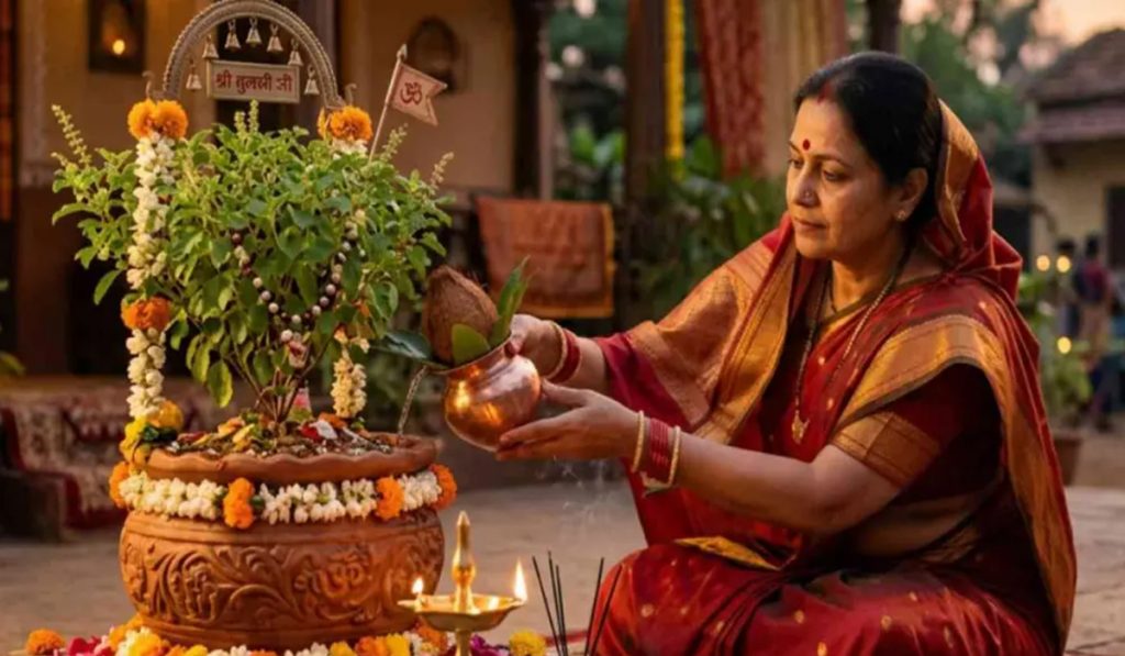 Tulsi Pujan in Adhik Maas