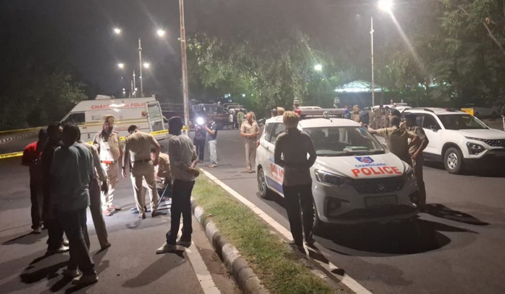 police Encounter in Chandigarh