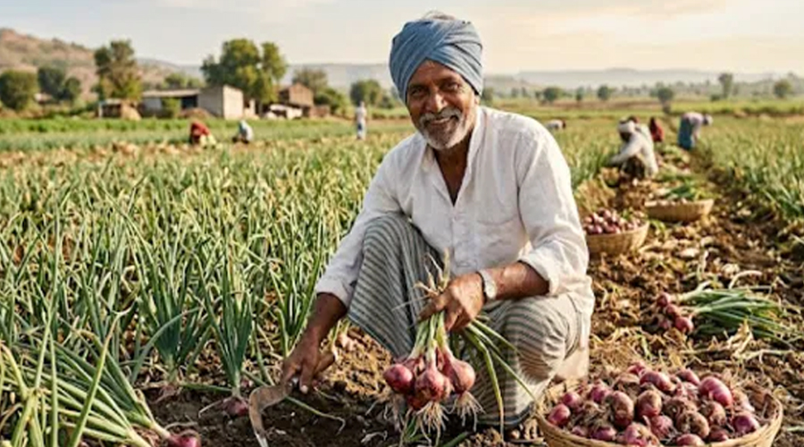 प्याज किसानों को सरकार की बड़ी राहत: गृह मंत्री की बैठक के बाद हुआ ये बड़ा ऐलान