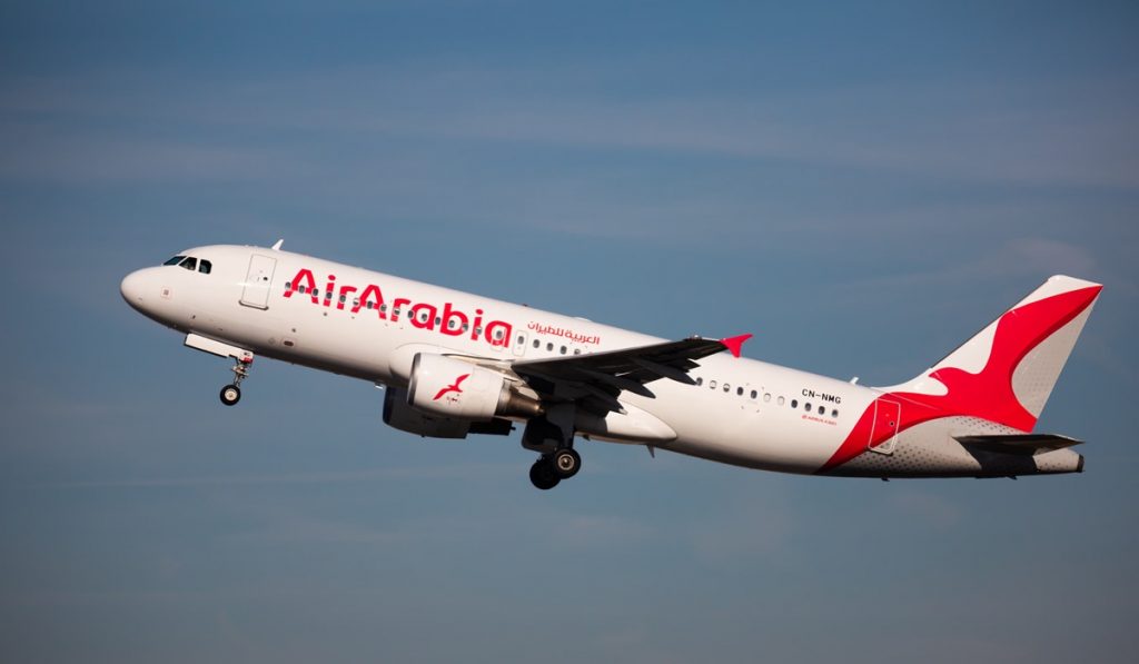 Chennai Airport Air Arabia flight