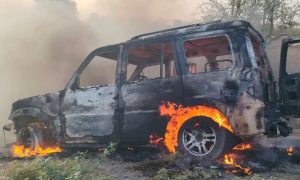 अजमेर में दर्दनाक हादसा: चलती कार बनी आग की गोला, पूर्व सरपंच समेत 5 लोगों की मौत