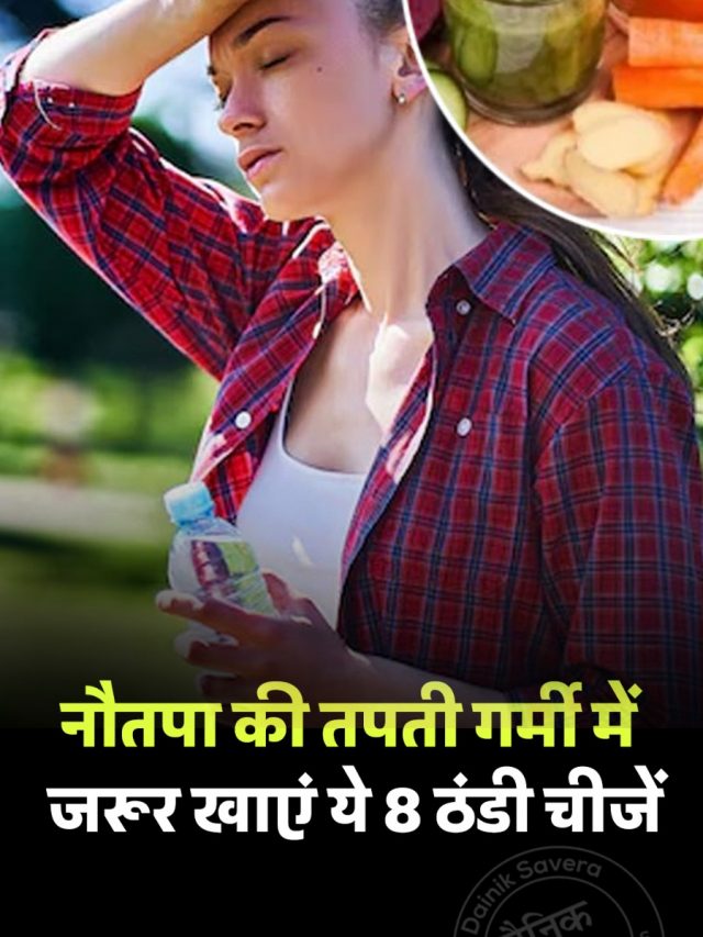नौतपा की तपती गर्मी में जरूर खाएं ये 8 ठंडी चीजें