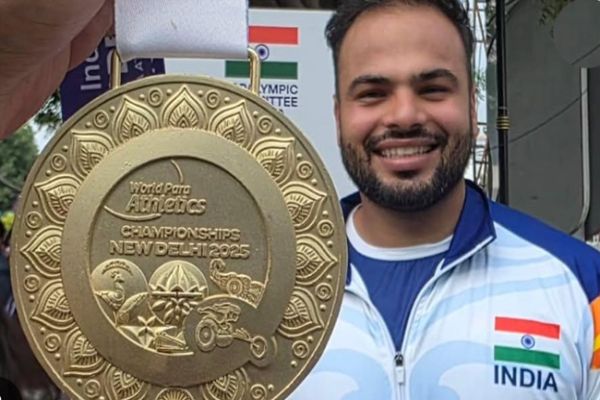 गोल्डन ब्वाय सुमित ने भाला फेंककर रचा नया इतिहास
