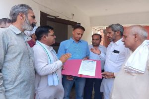 employees' protest at rohtak