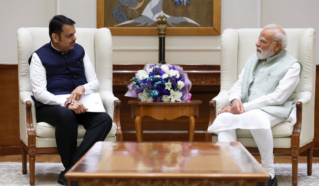 CM Fadnavis met PM Modi